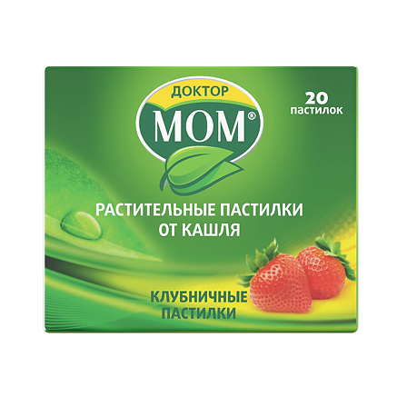 Доктор Мом паст. от кашля №20 (клубника) — фото 3