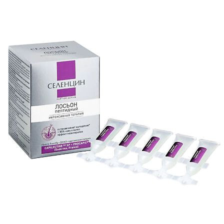 СЕЛЕНЦИН PEPTIDE ACTIVE SAVE YOUR HAIR ЛОСЬОН ПЕПТИДНЫЙ Д/ВОССТ ГУСТОТЫ ВОЛ 5МЛ N15 — фото 3